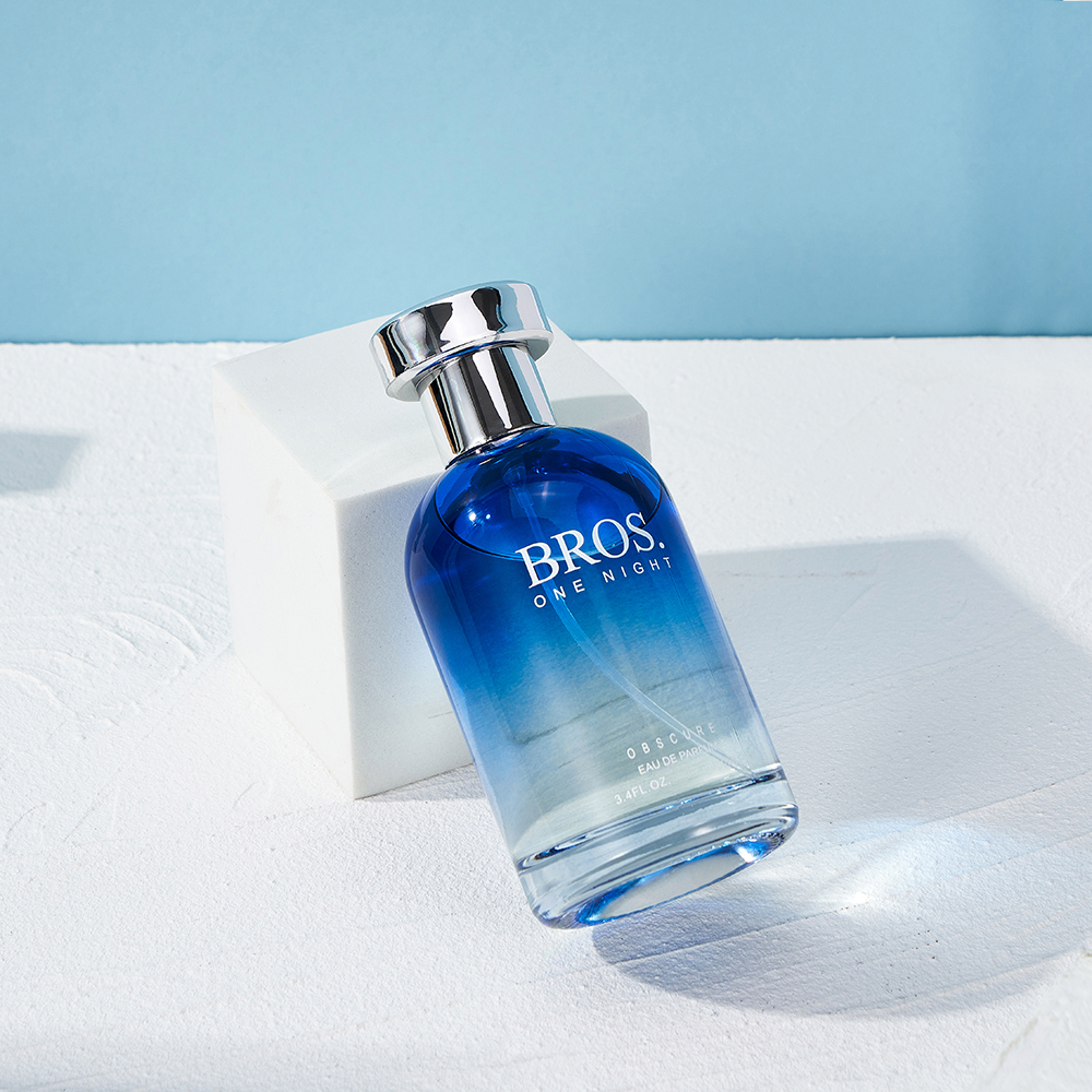 100ml 3.4fl.oz チャームナイト香水男性用、ウッディアロマティックノート、ムスク、バーチ、バイオレット、コンフィデンスフレグランス、メンズオードパルファム