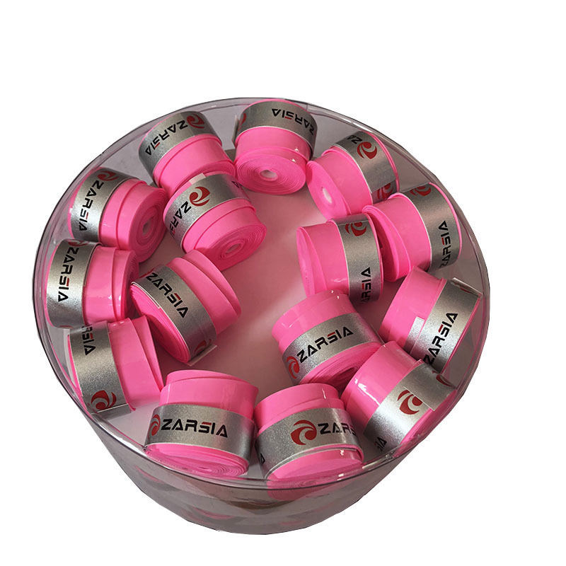 60 pçs pegajoso anti-skid raquete de tênis aperto suor macio raquete de tênis de badminton overgrips 0.6mm