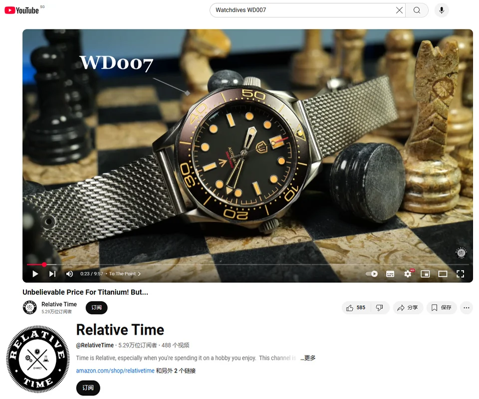 Watchdives WD007 Reloj de buceo automático NH35/NH38 Movimiento C3 Relojes de cristal de zafiro con cúpula luminosa 007 Reloj de pulsera estilo NTTD