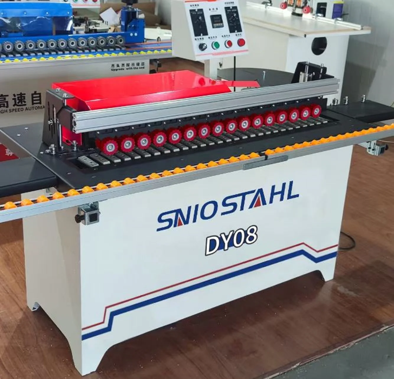 Excelente máquina de borda de borda totalmente automática de alta velocidade para móveis de madeira superiores Preço de borda de PVC