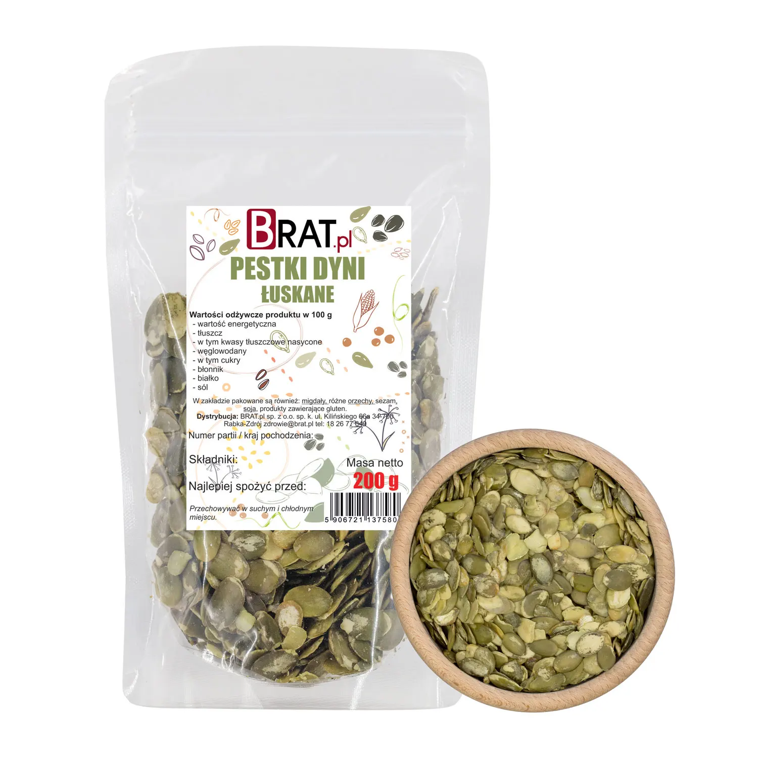 Pestki dyni 200g