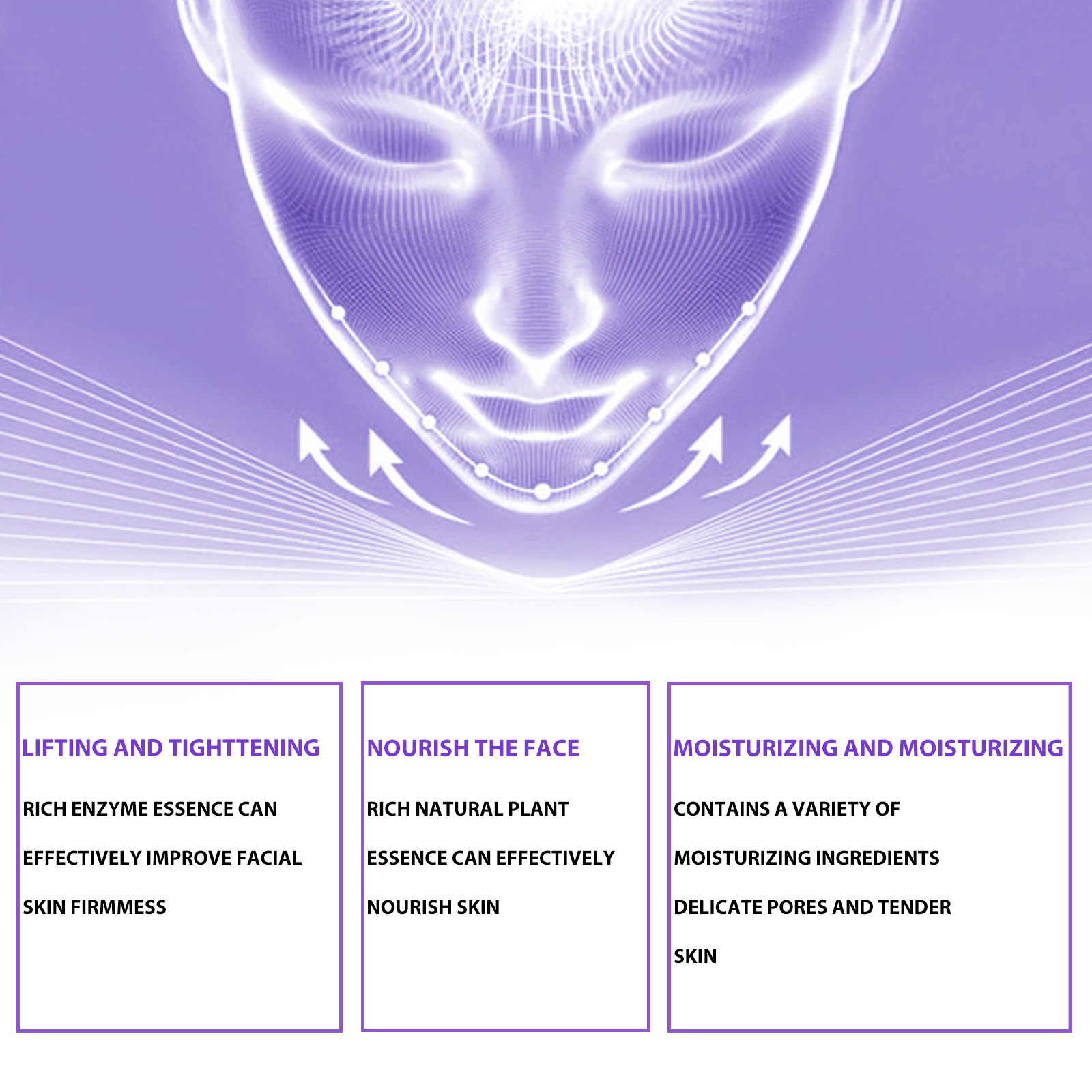 V forma elevador creme s-limming levantamento melhorar masseter muscular queixo duplo anti w-rugas remodelar rosto contador endurecimento cuidados com a pele