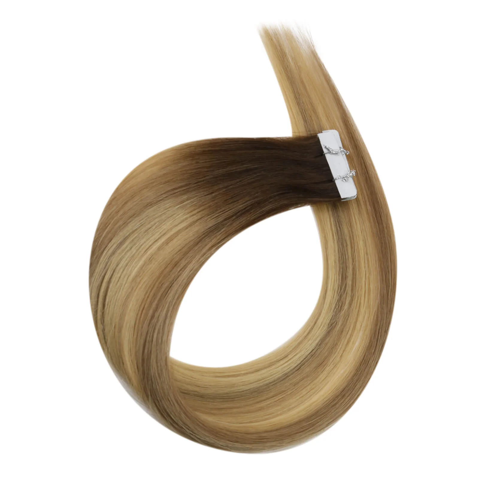 LaaVoo ruban d'injection Invisible dans l'extension de cheveux vrais cheveux humains brésilien vierge sans couture Extension de cheveux injectés de haute qualité