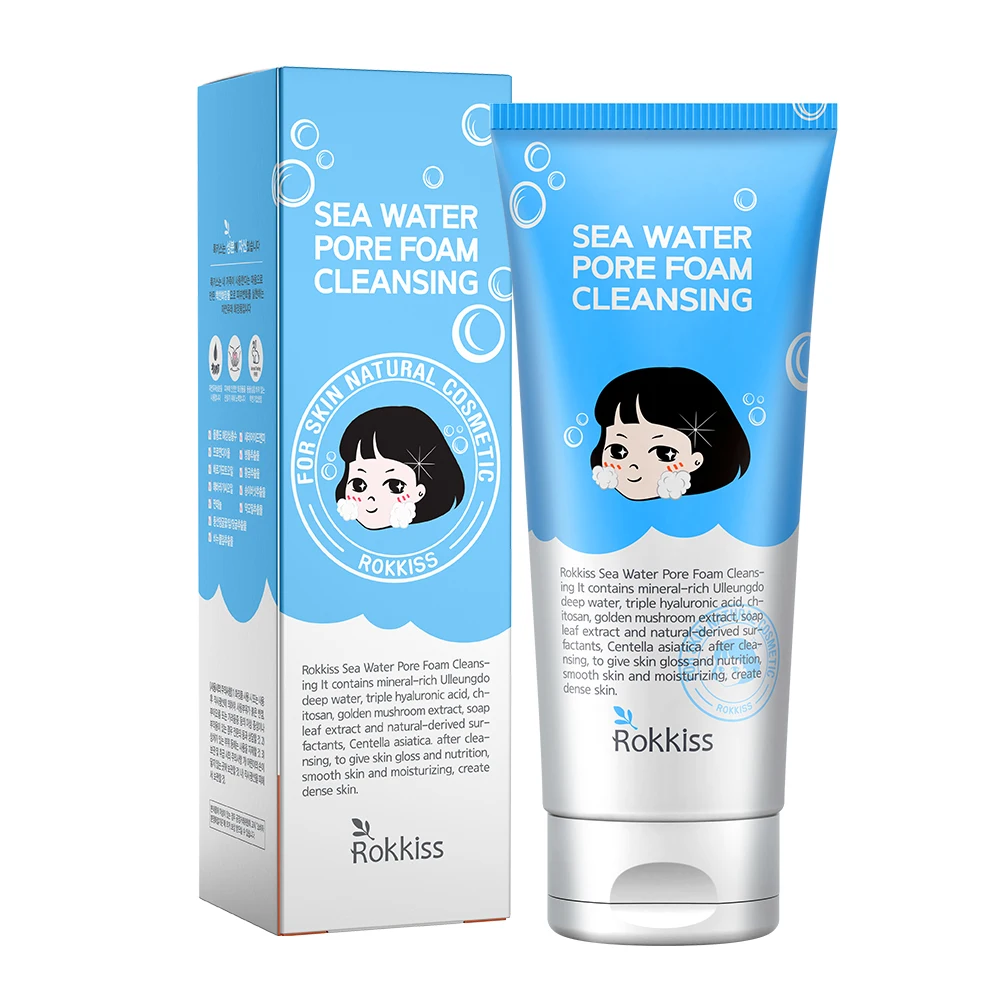 록키스 씨 워터 모공 폼클렌징, 120ml