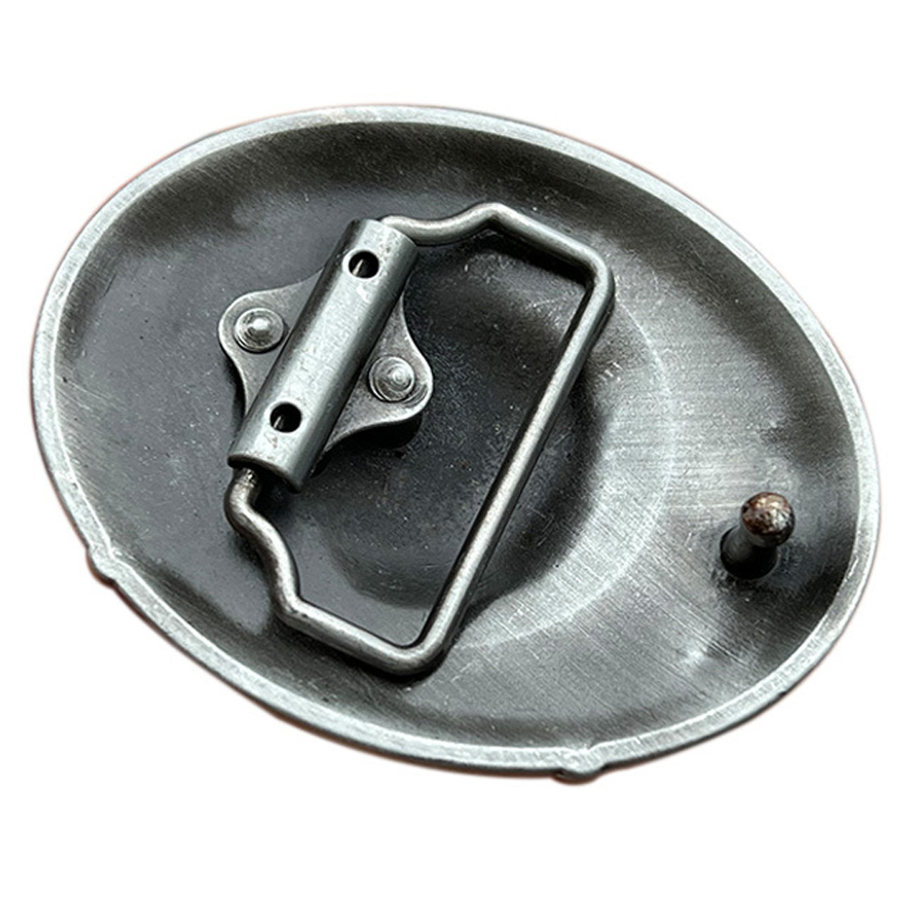 Hebilla de cinturón con cabeza de lobo ovalada de vaqueras occidentales para hombres, moda fresca, Animal Direwolf con buen chapado, Cheapify, triangulación de envíos