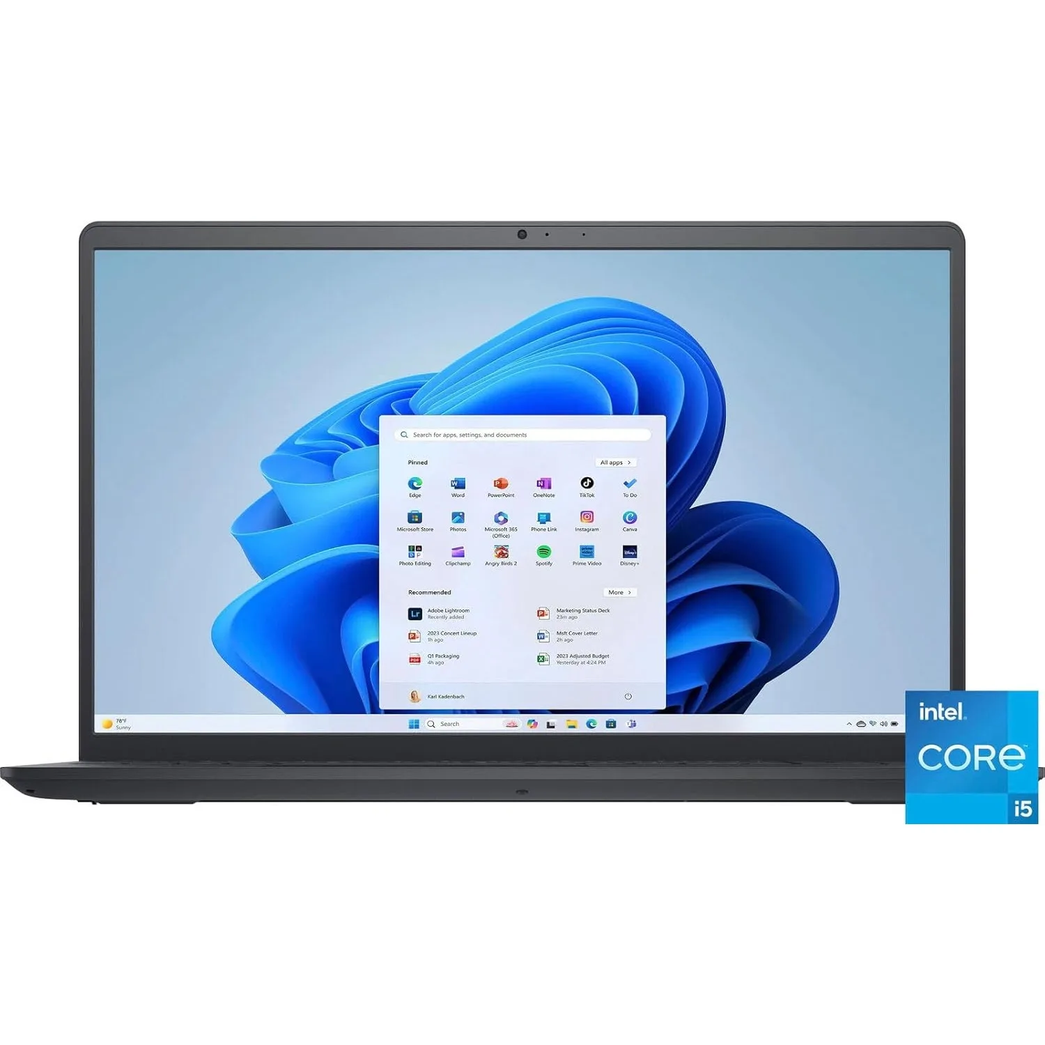 Dell Inspiron 15.6" Business Touchscreen Laptop,Intel Core i5-1235U,64GB RAM,2TB SSD,‎Intel UHD Graphics,Windows 11 Home