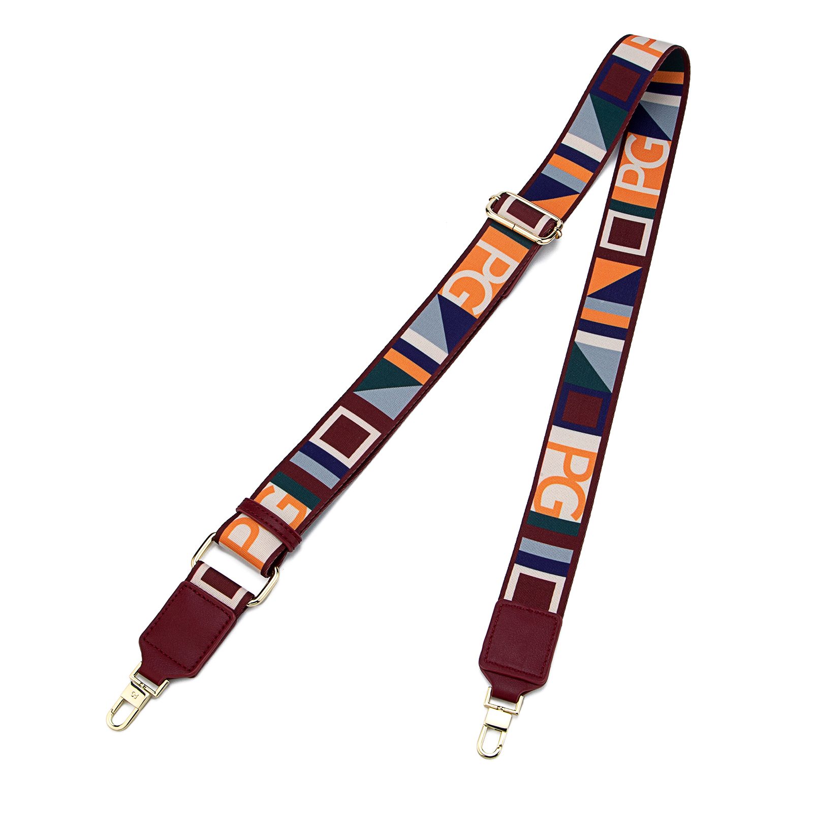 PG женский портативный плечевой ремень модный люксовый бренд ретро классическая жаккардовая текстура аксессуары для багажа