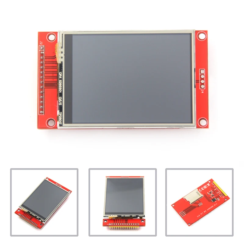 2.8" ILI9341 SPI TFT LCD Display Touch Panel 320x240 TFT LCD Touchscreen Shield 5V/3.3V Compatible with Arduino IDE