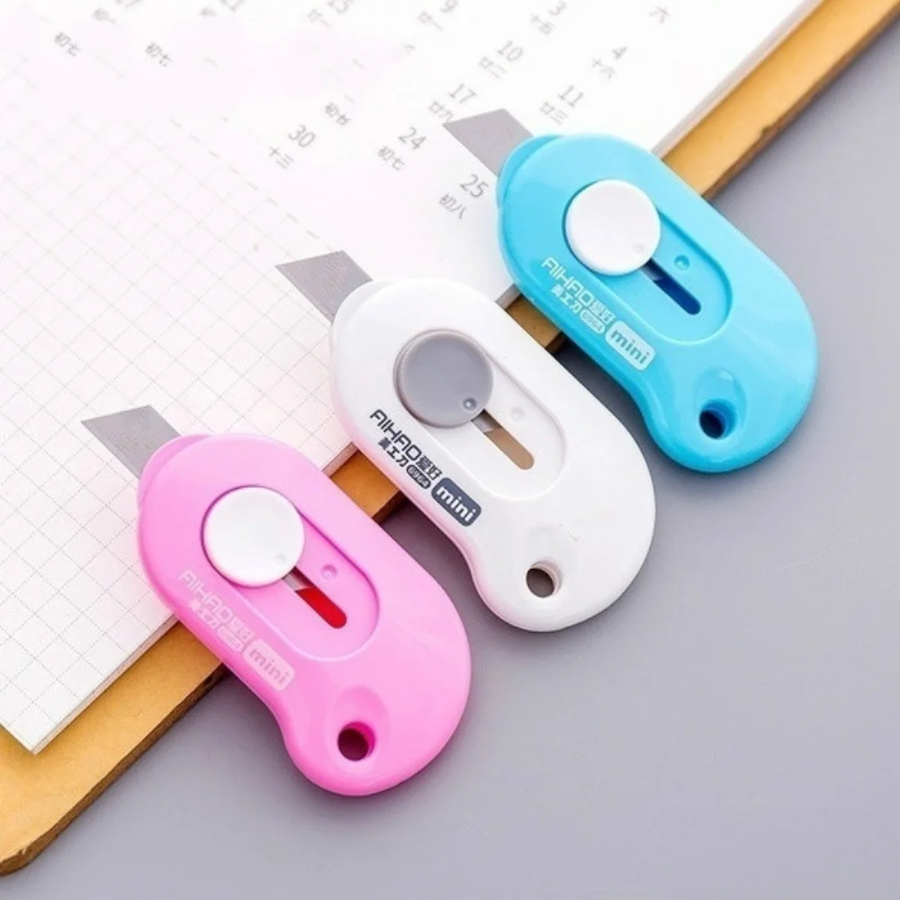 Ouvre-boîte créatif Portable et mignon, mini ouvre-lettres et coupe-papier, utilisé pour déballage de cartons express et découpe de papier