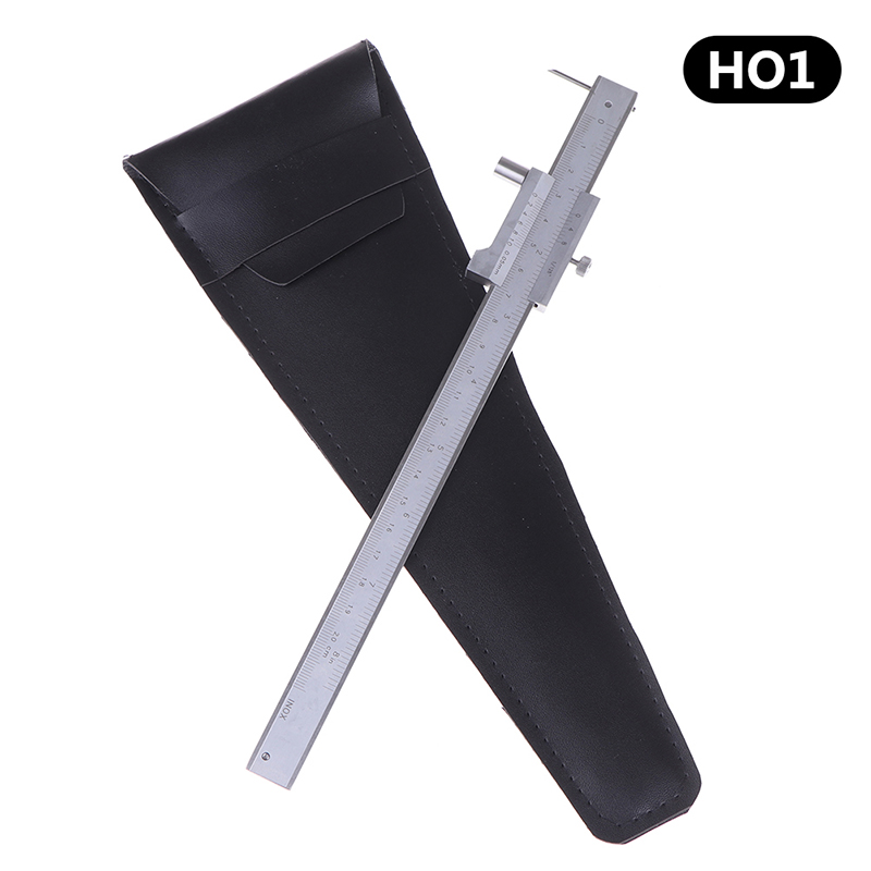0-200mm marcação vernier caliper scriber medição régua ferramenta de instrumento de medição