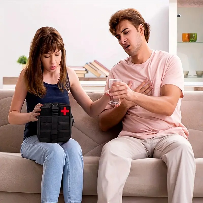 Kit de primeiros socorros tático portátil saco médico emergência ao ar livre caça carro acampamento molle ferramenta sobrevivência edc bolsa organizador