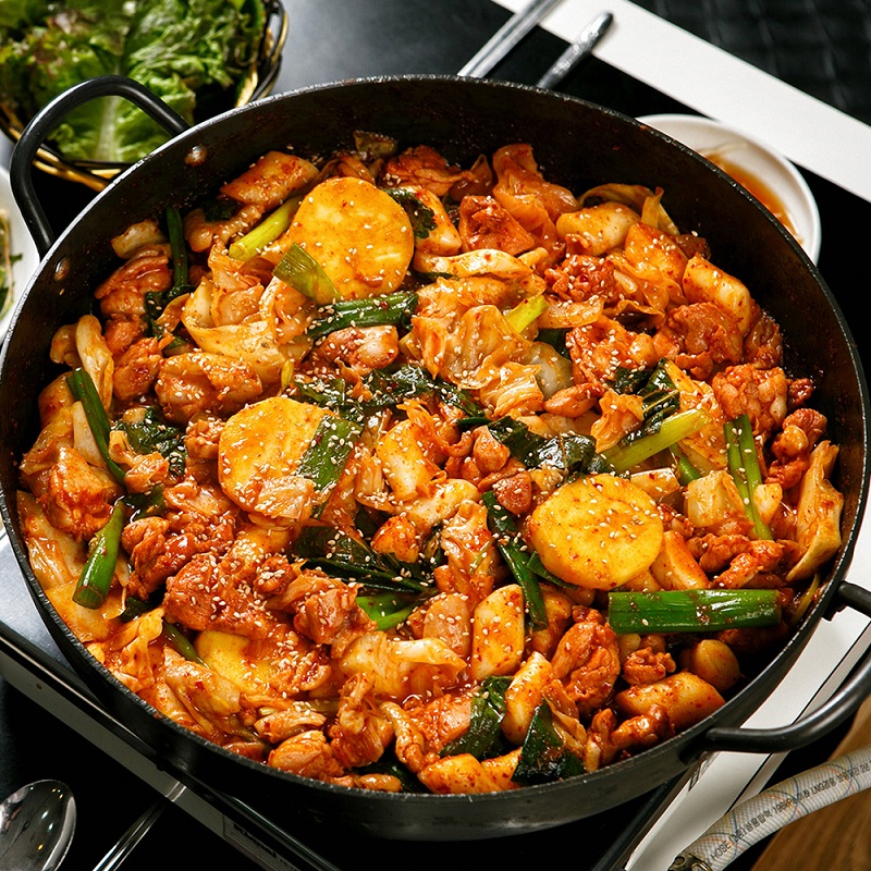 [총3팩]과즙으로 맛을낸 춘천닭갈비 400g x 3팩