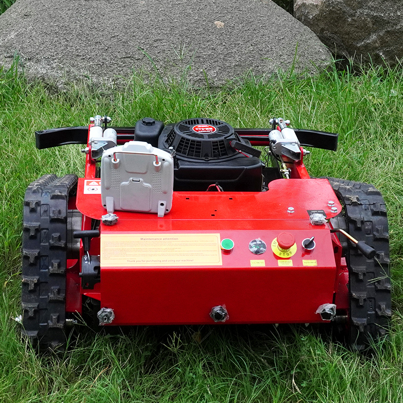 CustomizedGarden Home TZ550L Use 9HP Automatic Mini Gasoline Grass Cutter Remote Control Slope Lawn Mower With Competitive Price