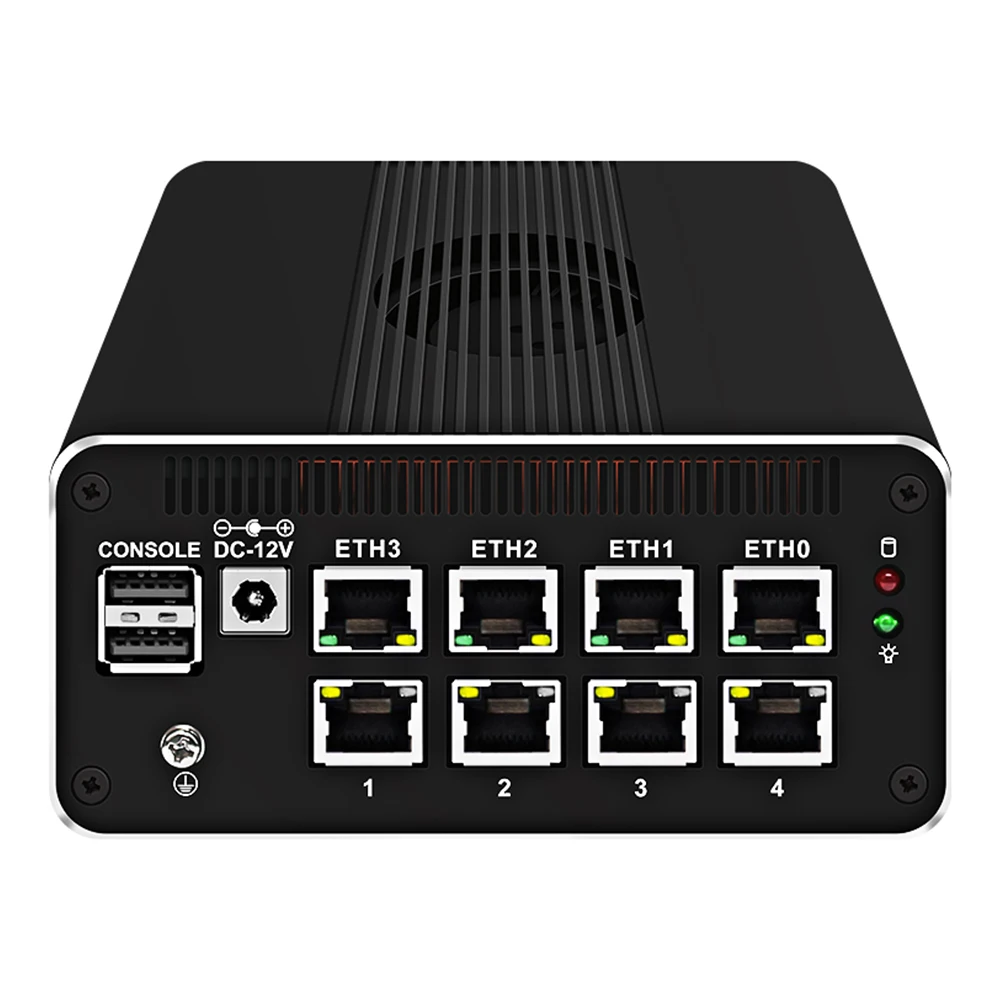 Superoferta Aparato de cortafuegos de 12. a generación 2*10G SFP Intel i3-N305 N100 4x i226-V 2,5G DDR5 NVMe enrutador suave Mini PC servidor Proxmox