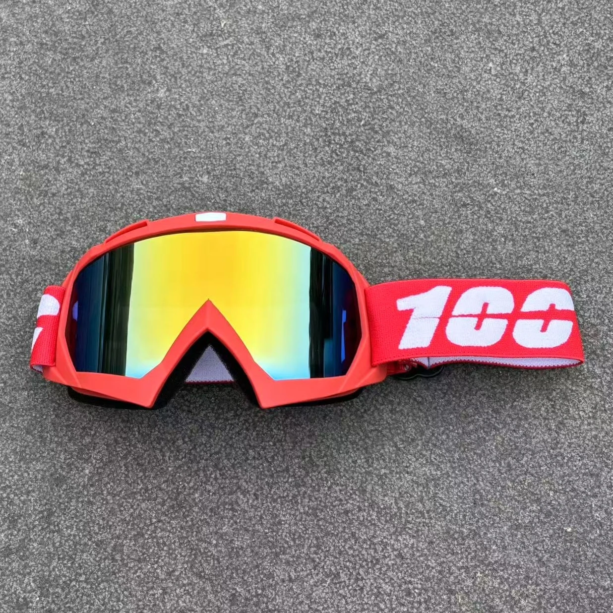 最新の 100 オートバイゴーグル男性モトクロスサングラス安全保護 MX ナイトビジョンヘルメットゴーグル運転メガネ