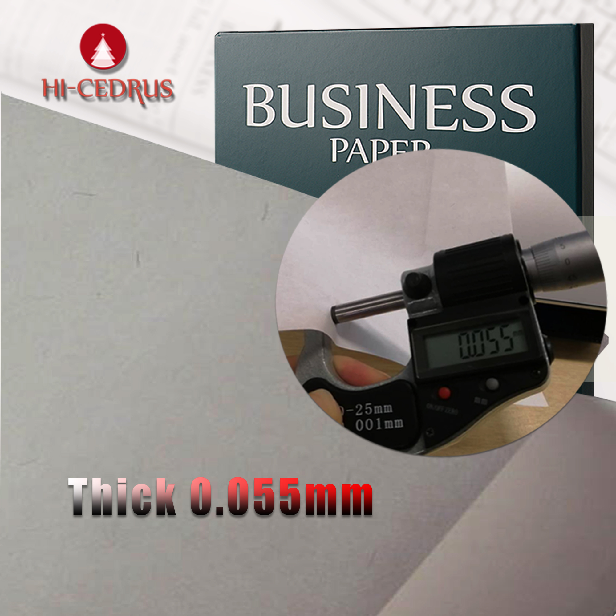 GCYT017-papel 100% algodón A4, 210x297mm, color blanco, sin almidón, resistente al agua, 200 hojas