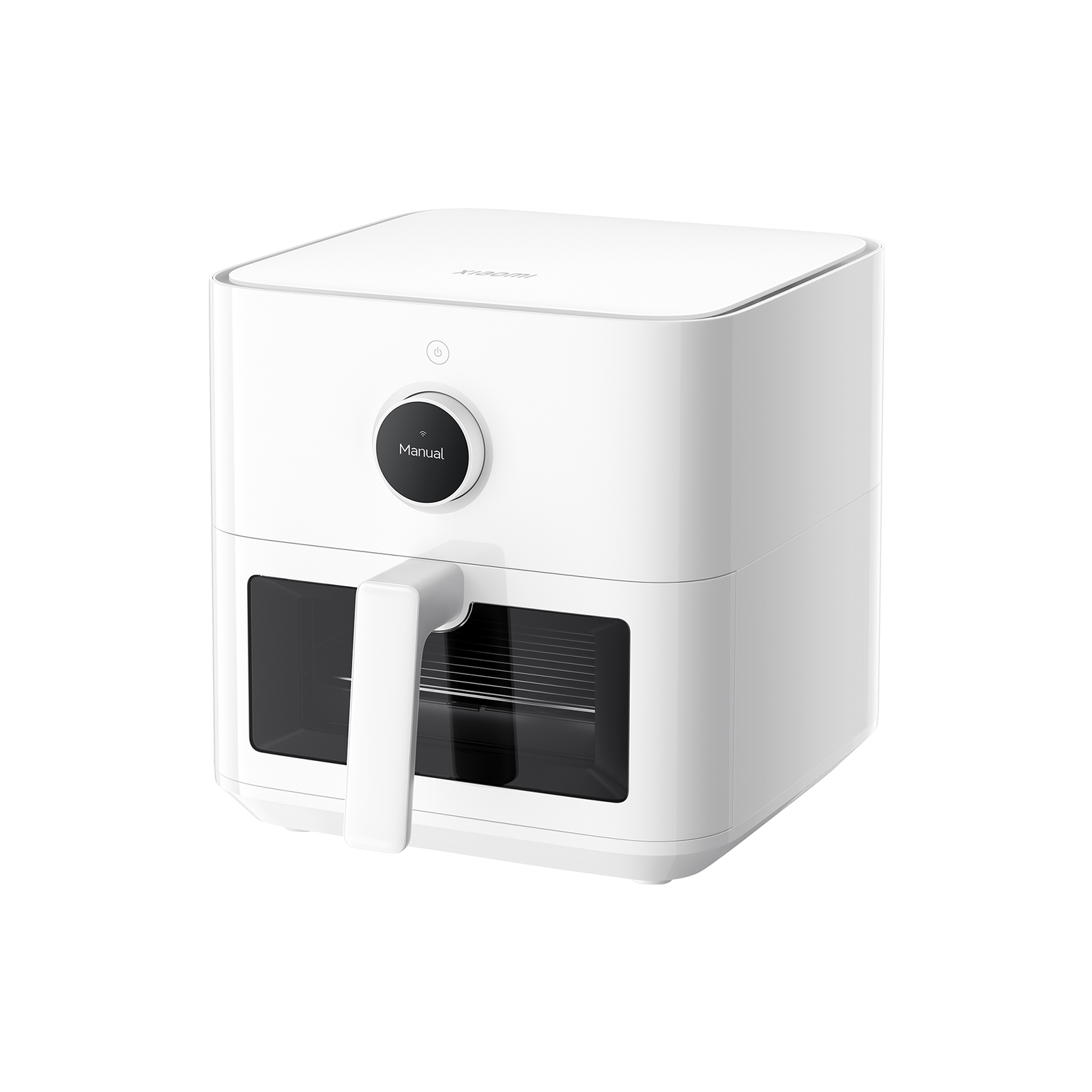 Oficial | Smart Air Fryer 5.5L, Diseño flip-free, Ventana transparente para una mejor visualización, Recetas predefinidas para cocción con un toque