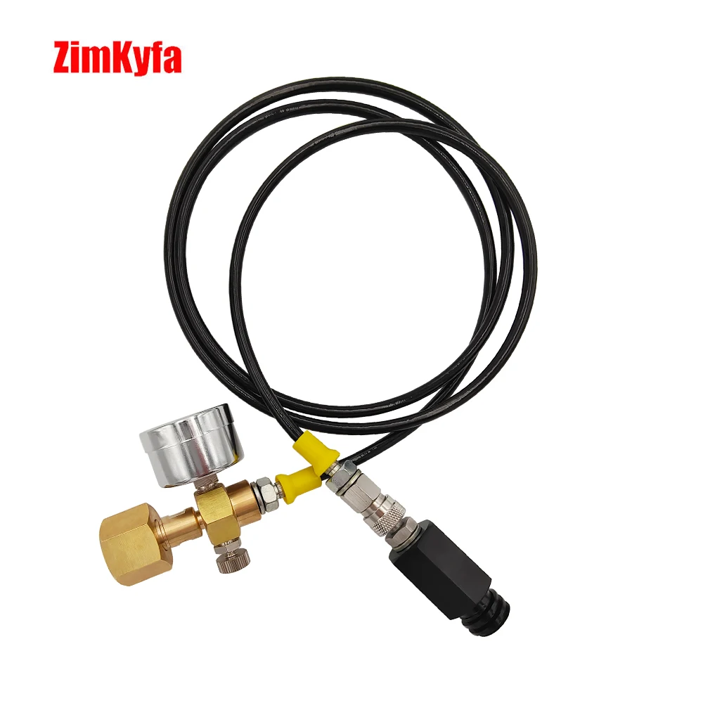 Soda Water Stream Homebrew External High Pressure Hose to CO2 Carbon Dioxide Tank,For Sodastrem Machine to W21.8-14 CGA320 Tank