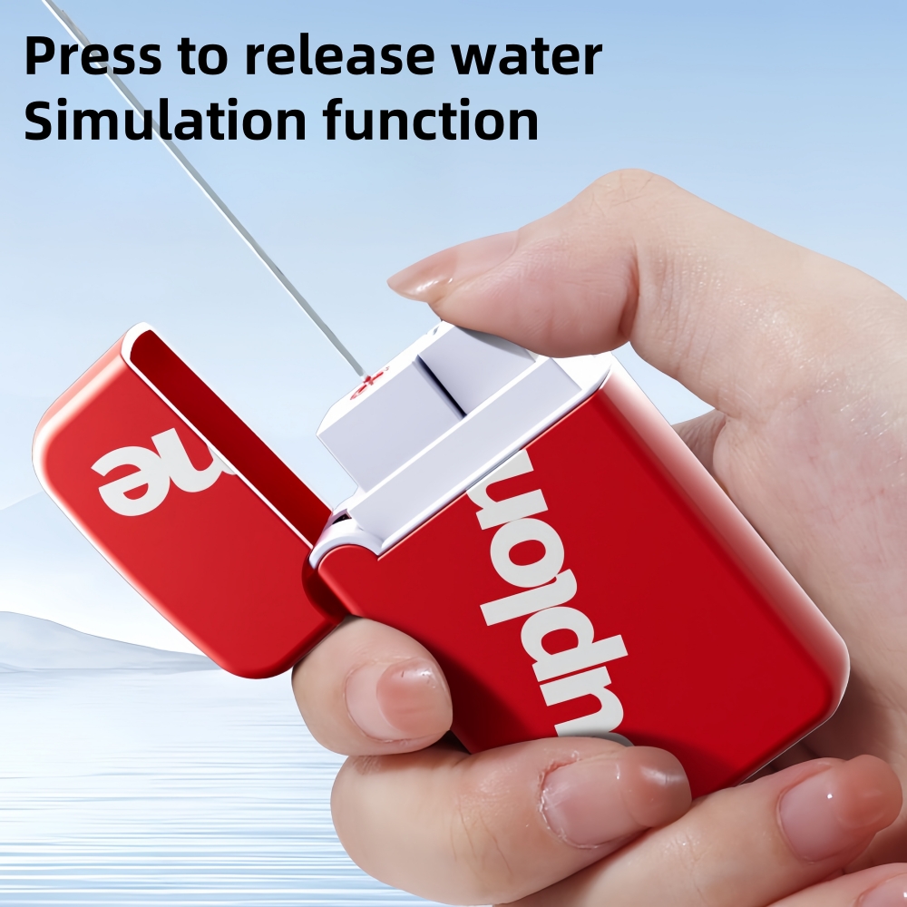 Prank gadget|lighter water gun, mini and compact, manual operation, suitable for children aged 6 and above