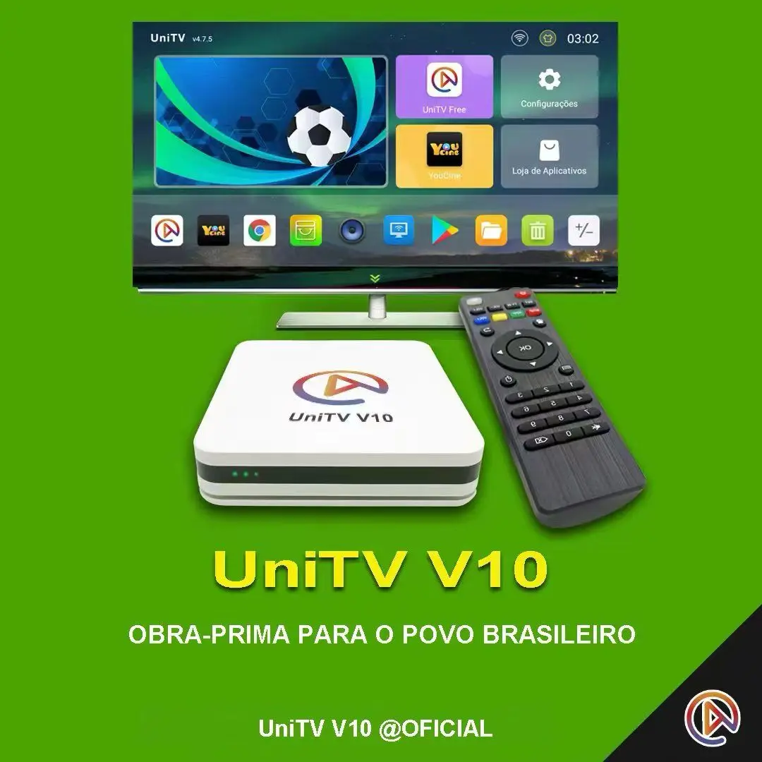 Receptor Box UniTV Original V10 Pronta Entrega