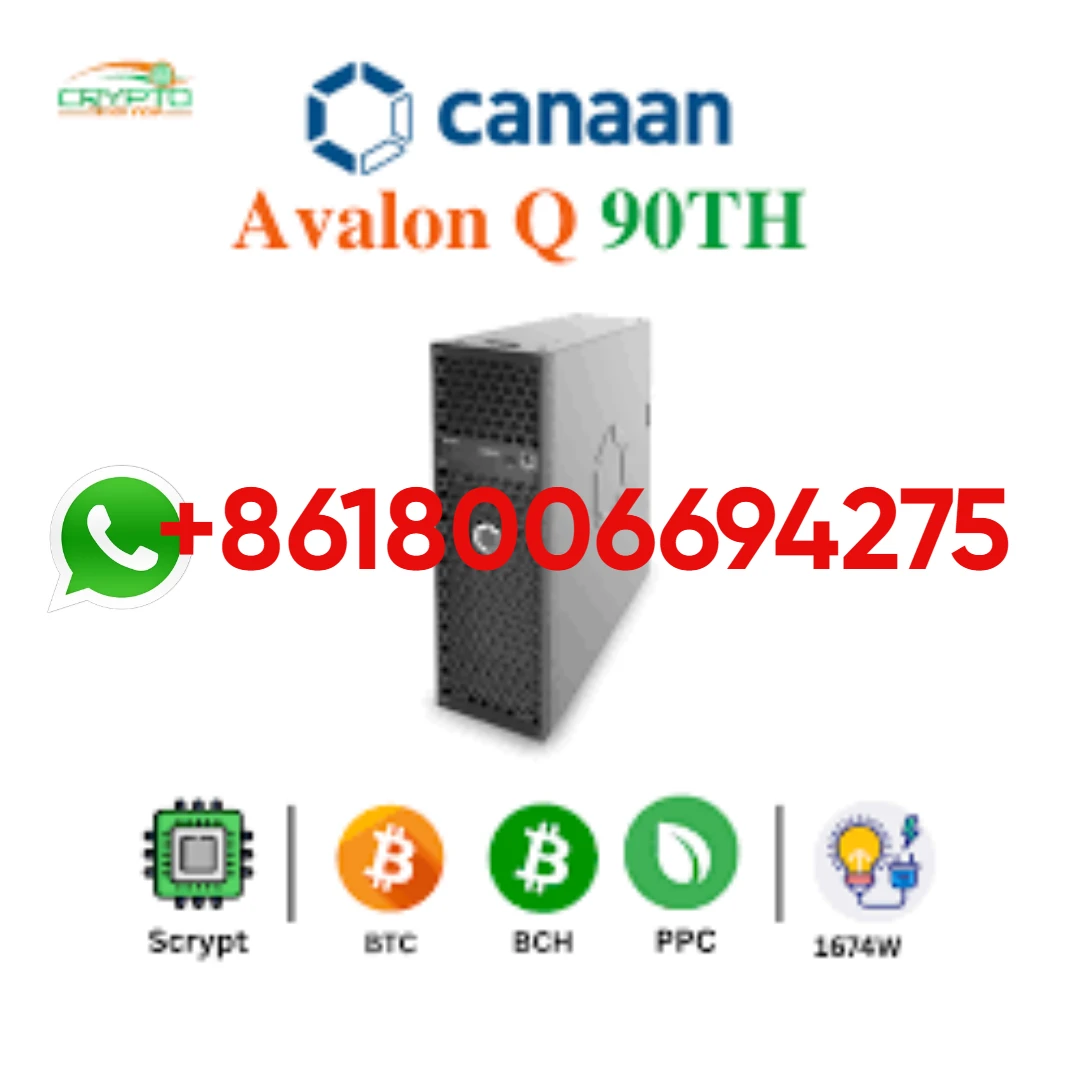 B. NEUESTER Canaan Avalon Q Bitcoin Home Miner 90Th/s 1674W±5%
