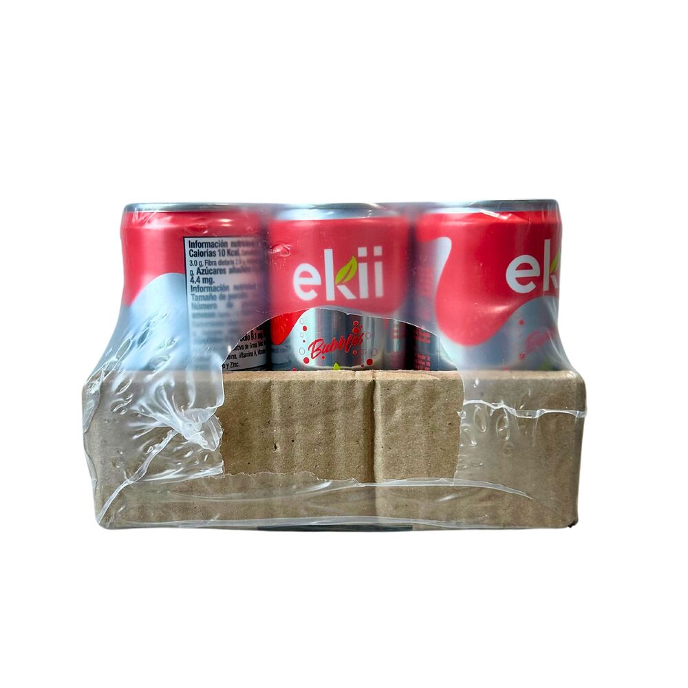 Ekii Lightly Carbonated Lychee Drink 10.5 oz (12Pack)