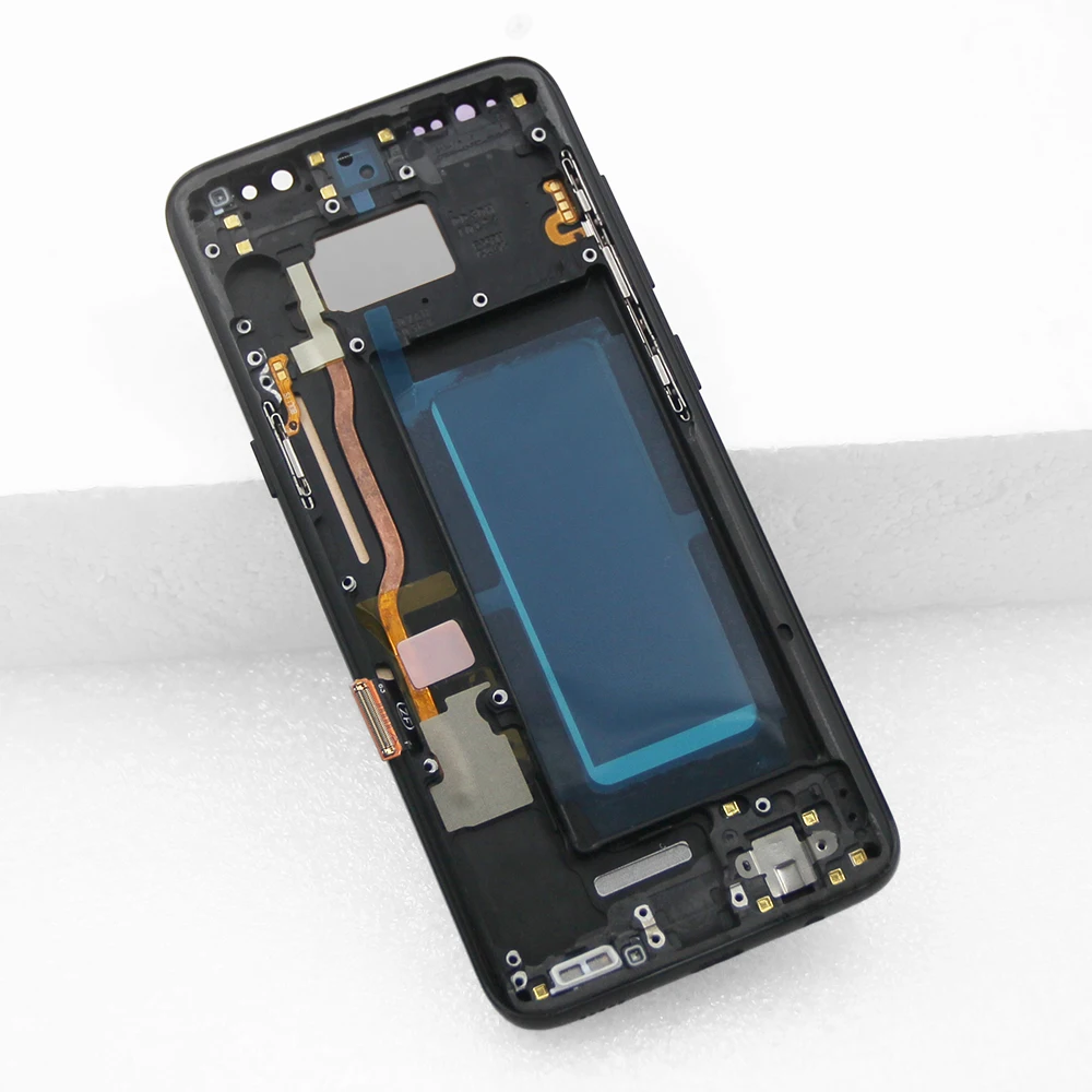 TFT S8 Plus Bildschirmbaugruppe für Samsung Galaxy S8+ G955F LCD-Display Digitaler Touchscreen mit Rahmen für Samsung Galaxy S8 G950F