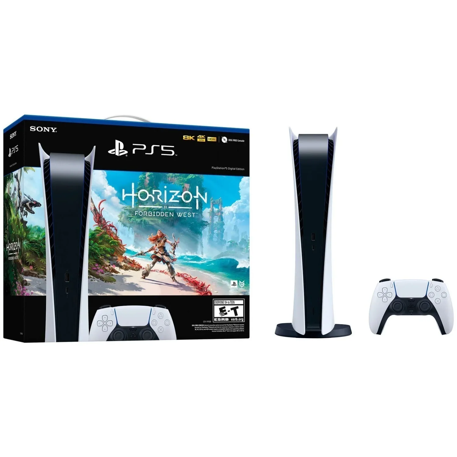PS5 Digital Edition - Horizon Forbidden West Bundle