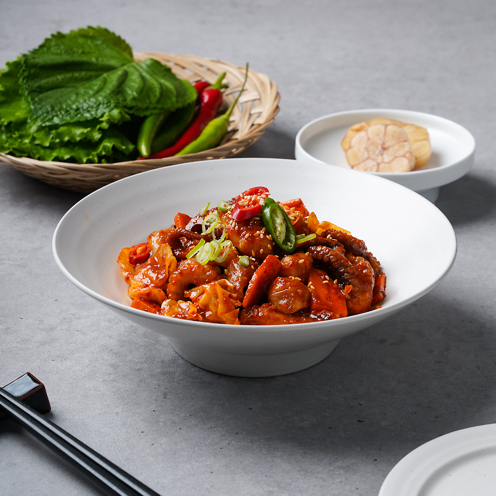 [홍익상회] 쭈꾸미볶음 최상급 500g [프리미엄] 쭈꾸미 매콤한 양념