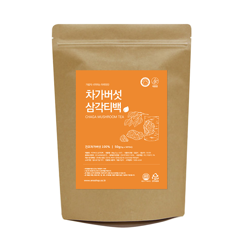 [착한농부] 차가버섯차 50t