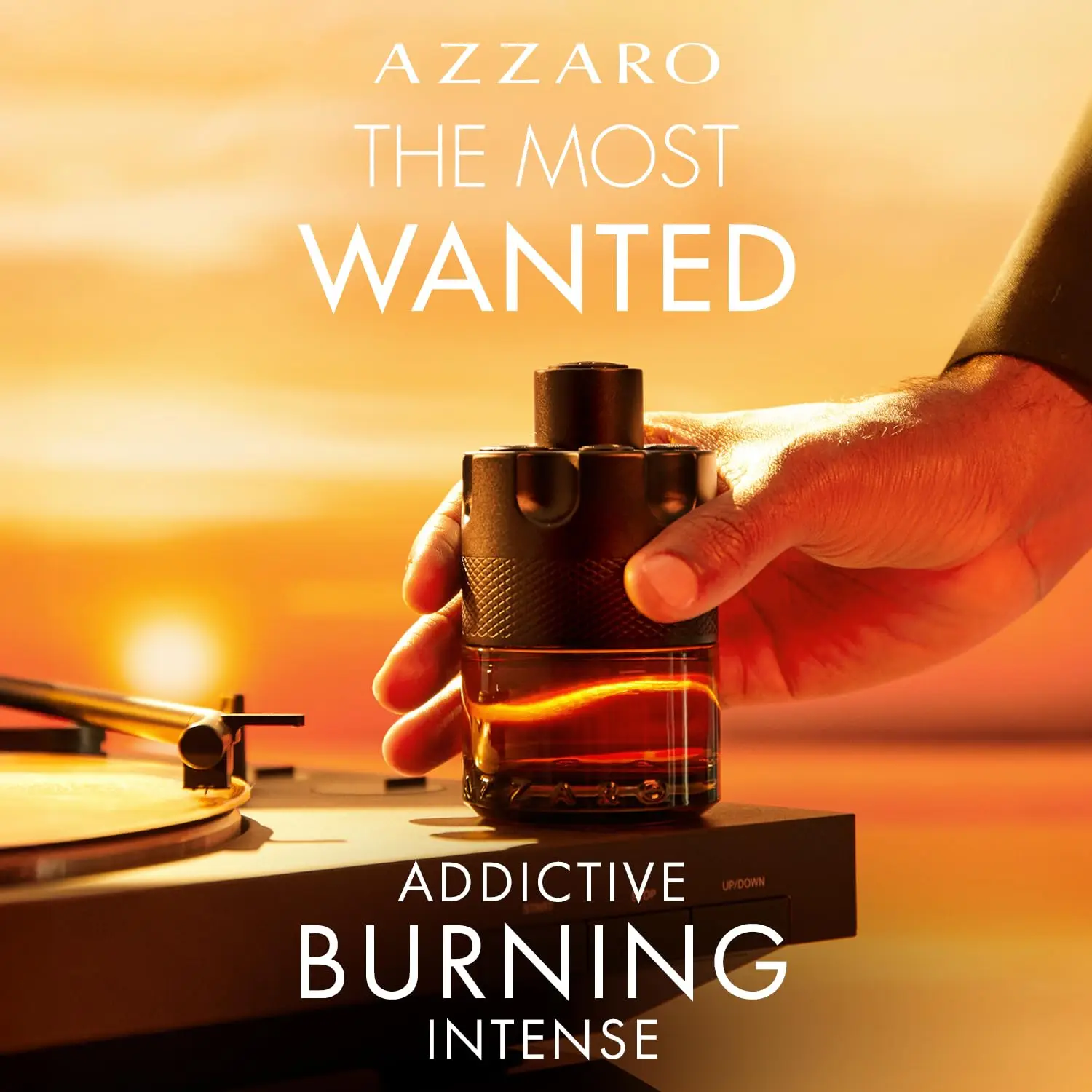 Azzaro The Most Wanted Parfum 100ml/3.4fl.oz - Intense Warm Woody Perfume for Men - Signature Scent for Date & Party - 1 Bottle