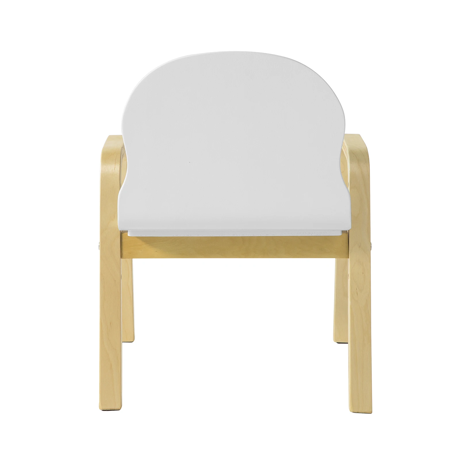SoBuy KMB24-Wx2 conjunto cadeira altura ajustável cadeiras com braços e encosto assento branco altura 23-35cm