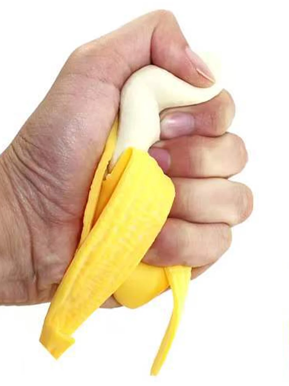 Super Stretchy Banana ของเล่นบรรเทาความเครียดของกล้วย Squishy Banana สําหรับเด็กและผู้ใหญ่ ของชําร่วยปาร์ตี้กล้วยบรรเทาความเครียดนุ่มพิเศษ