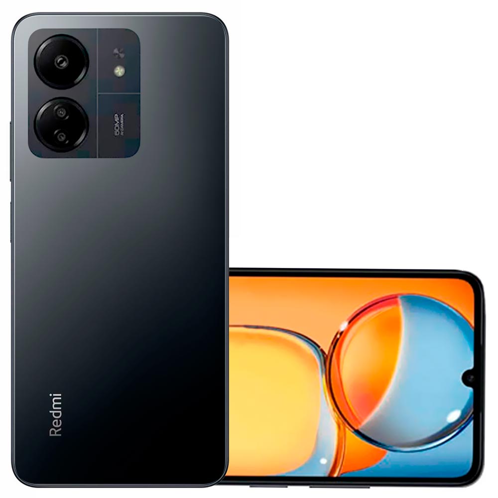 Xiaomi Redmi 13C DS 4/128GB 6.74" 50+2+2/8MP A13 - Midnight Black