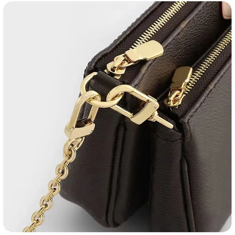 Borsa a tracolla con tracolla a catena di alta qualità Borsa a tracolla con tracolla Catene di ricambio in metallo Accessori per parti di borse