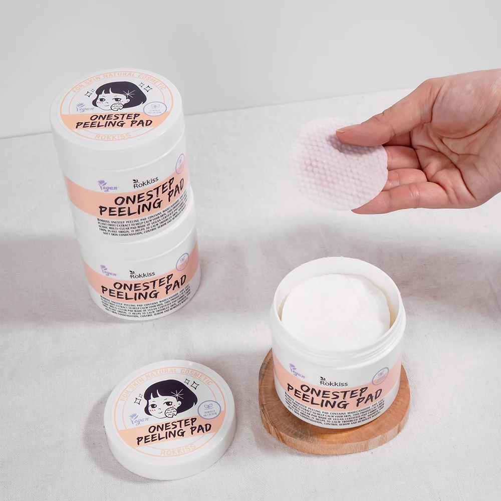 록키스 약산성 때타올 필링패드 70매, 155ml