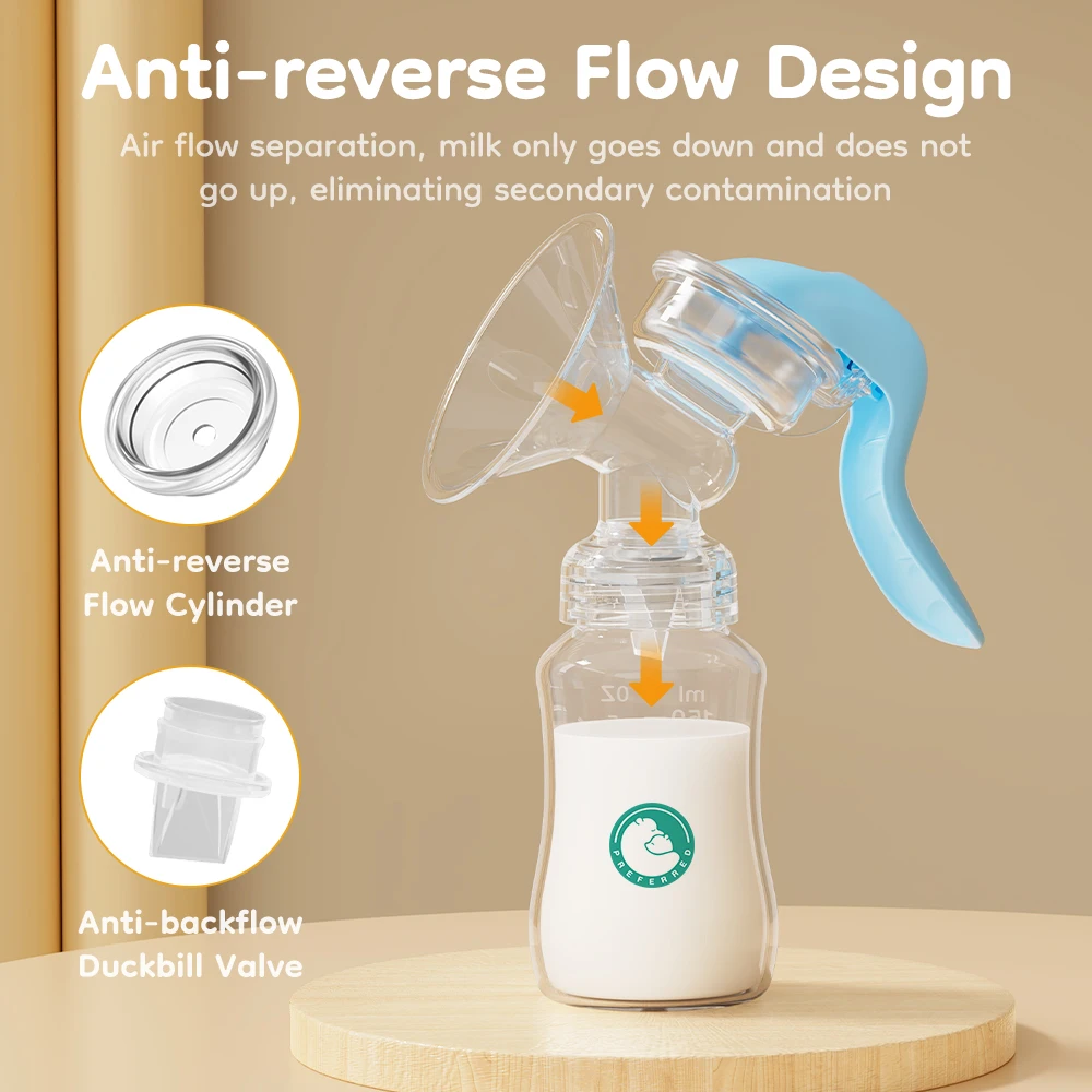 MAMIJOY tire-lait manuel nouveau-né mamelon aspiration pompe à lait alimentation seins pompes bouteille de lait sucer fournitures post-partum MB7
