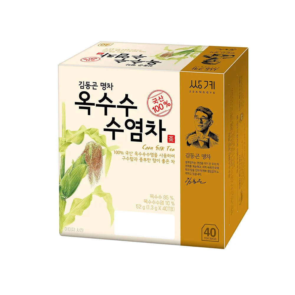 쌍계명차 옥수수 수염차 40티백 x 3개