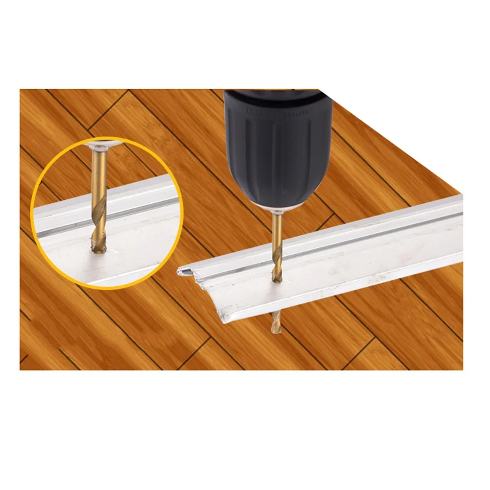STONEGO 13PCS 1,5 mm-6,5 mm boorset Titanium gecoat hogesnelheidsstaal zeskantschacht gatopener voor hout kunststof aluminium