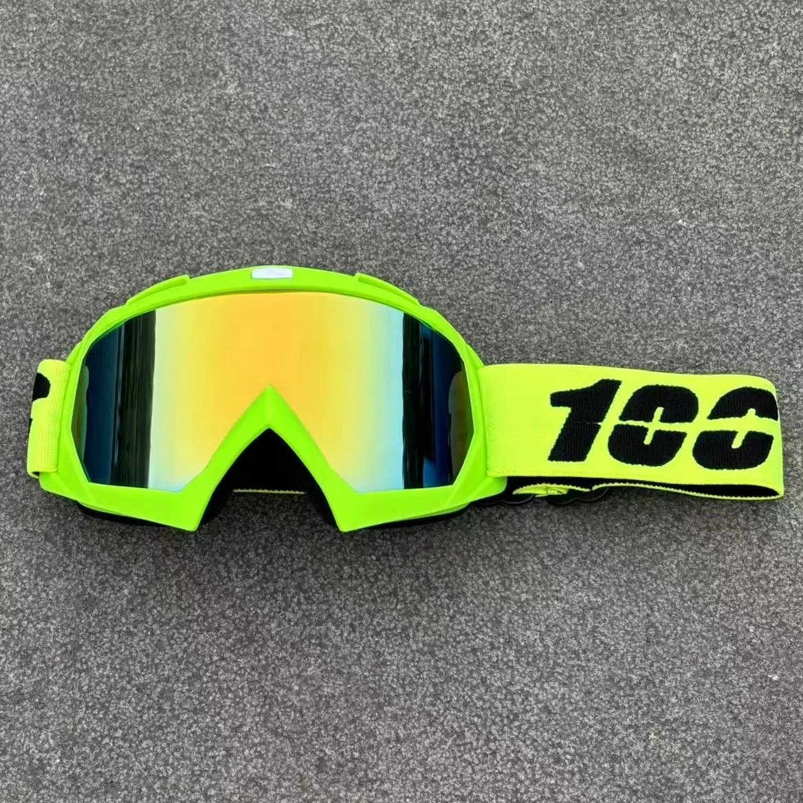 最新の 100 オートバイゴーグル男性モトクロスサングラス安全保護 MX ナイトビジョンヘルメットゴーグル運転メガネ