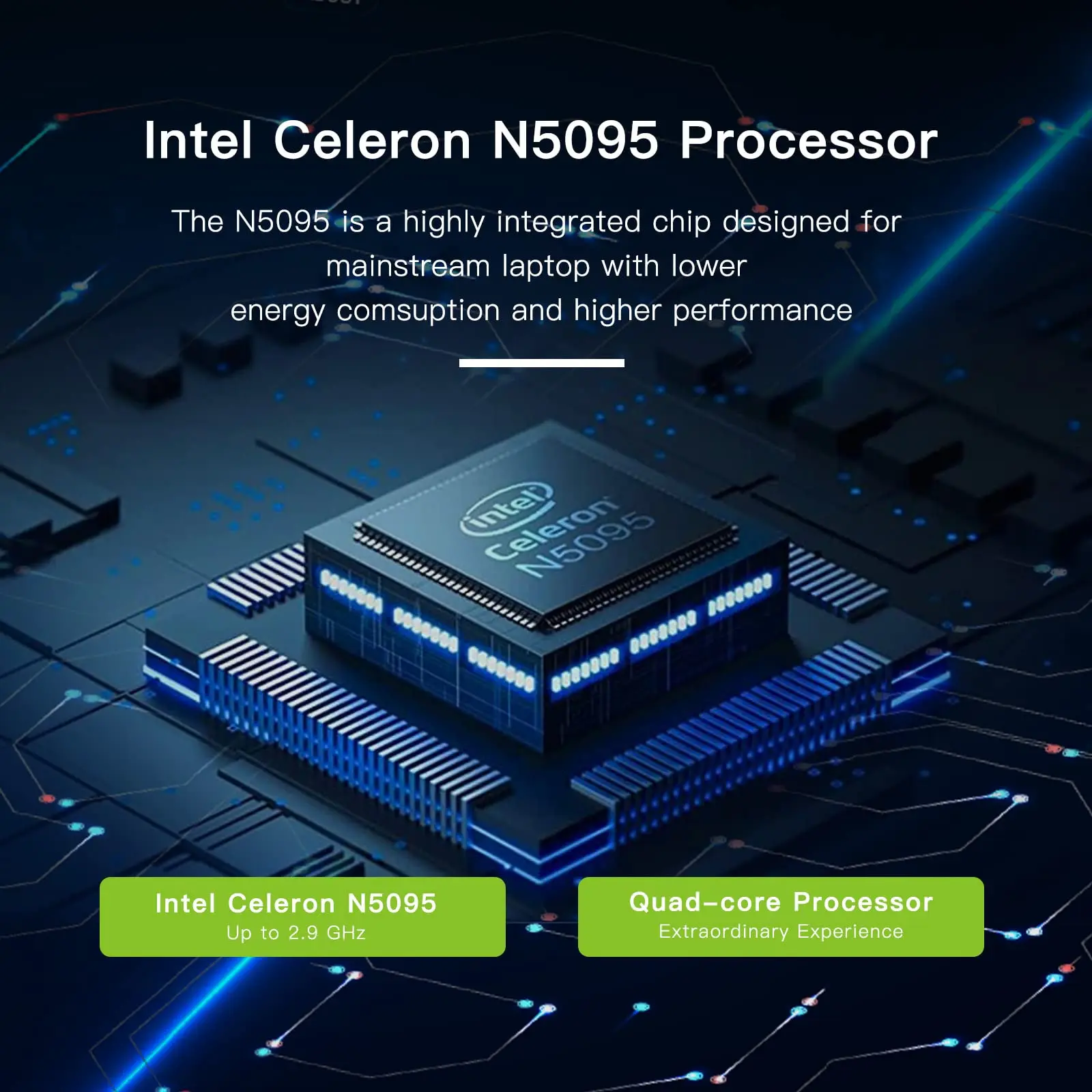 Bestski 15.6 Inch Laptop Intel N5095 Processor 12GB RAM 512GB SSD IPS Display 1080P Windows11 38000mWh Battery Computer Notebook