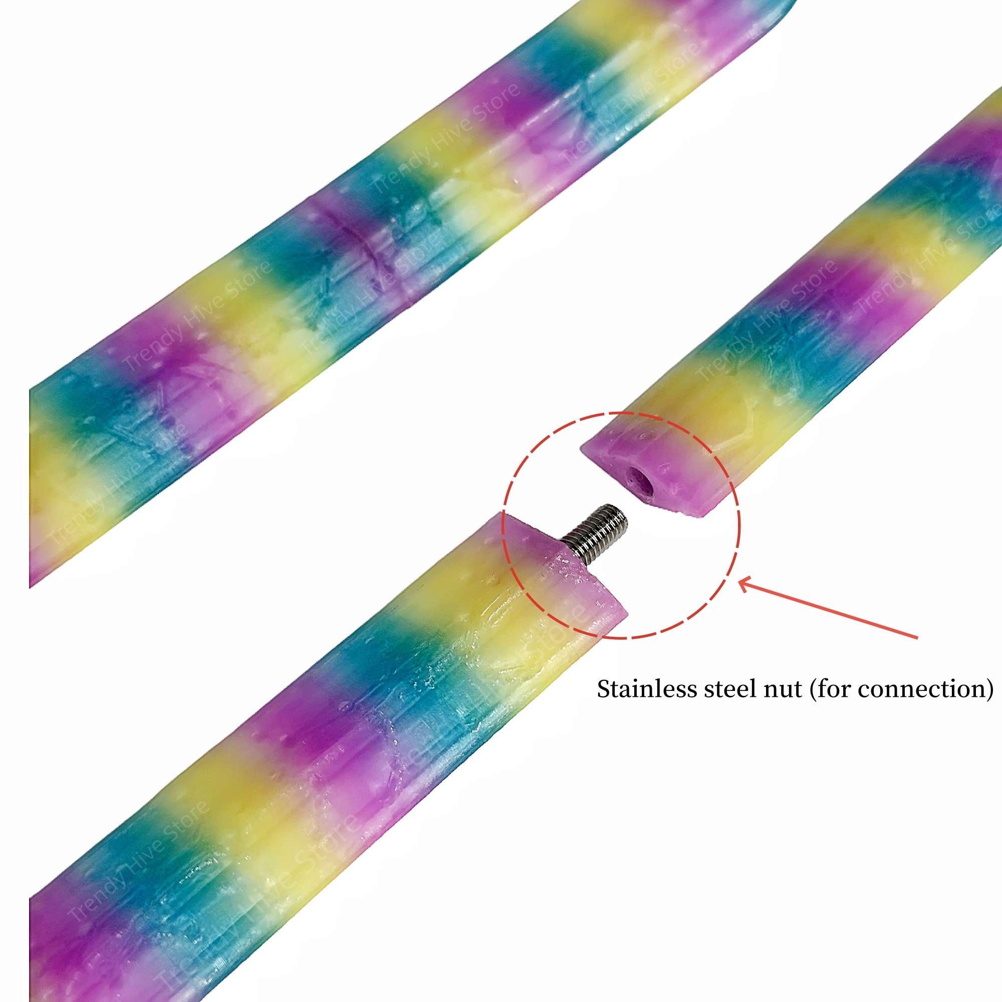 Girl Group Idol Cosplay Sword with Lights Sword Weapons Roleplay Props for Group Idol Halloween Carnival Costume Accessories