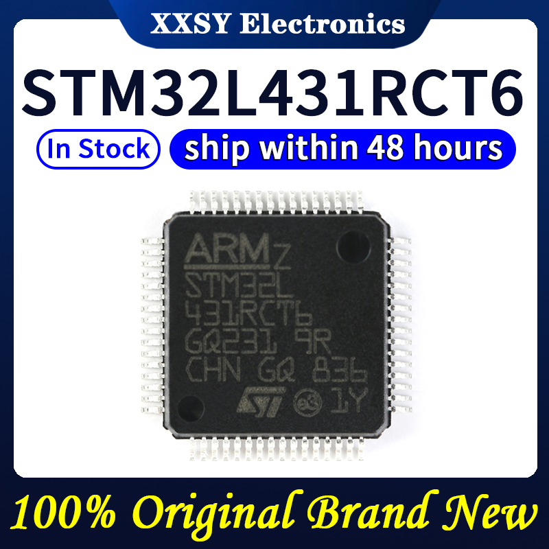 STM32L431RCT6 LQFP-64 재고 있음 100% 원본 및 신규