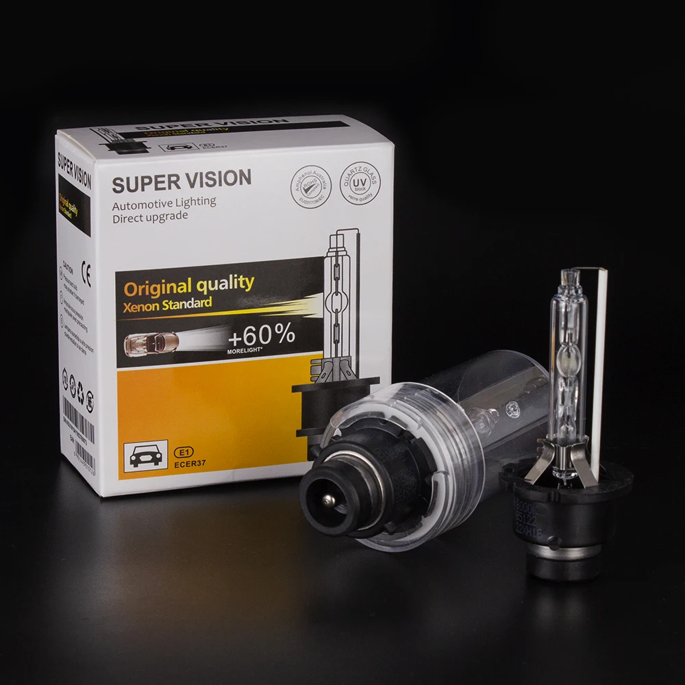 Venta al por mayor 2 uds D1S D2S D3S D4S bombillas HID faro D1 D2 D3 D4 D1R D2R D3R faro 4300K 6000K 8000K 10000K
