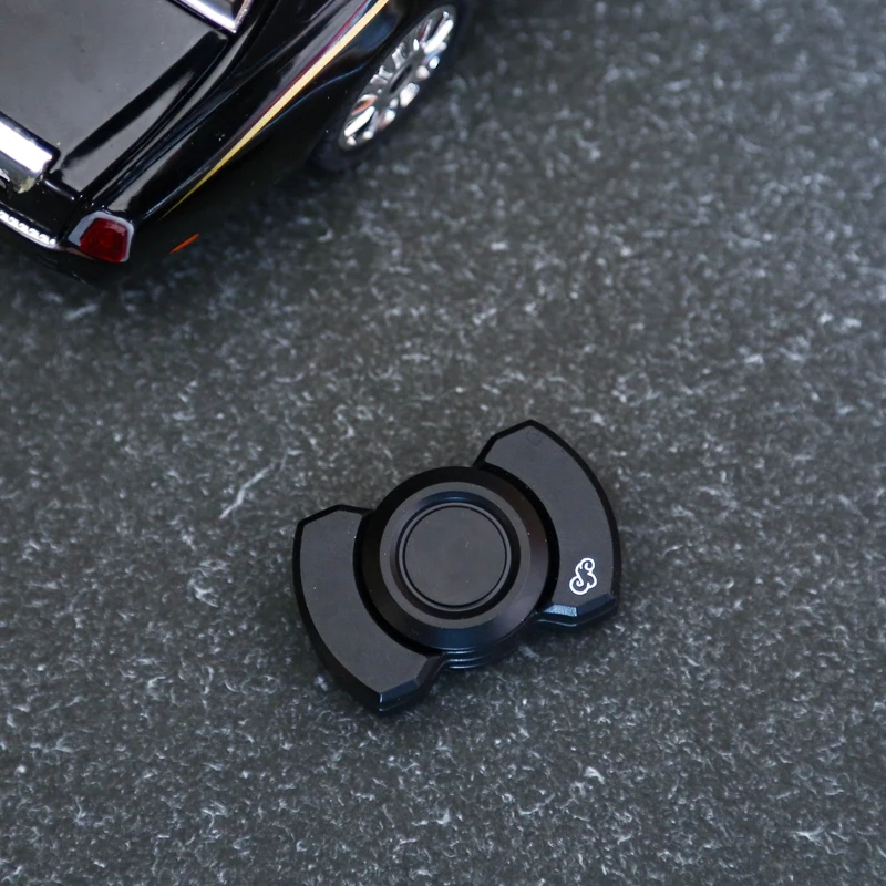 Magnetic Slider Fidget Spinner EDC ผู้ใหญ่ Decompression ของเล่นป้องกันความเครียด Hand Spinner ADHD ความวิตกกังวลออทิสติกบรรเทาหลาย Play