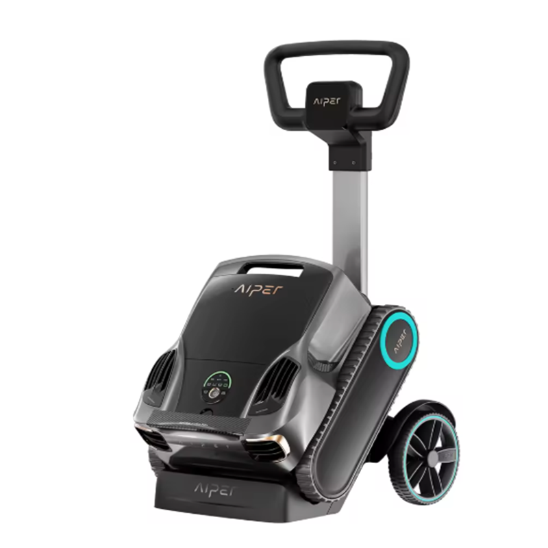 100% KORTINGSAANBIEDING OP Aiper Scuba X1 Pro Max alles-in-één zwembadreinigingsrobot met caddy, zwembadmapping, adaptief pad, 8500 GPH P