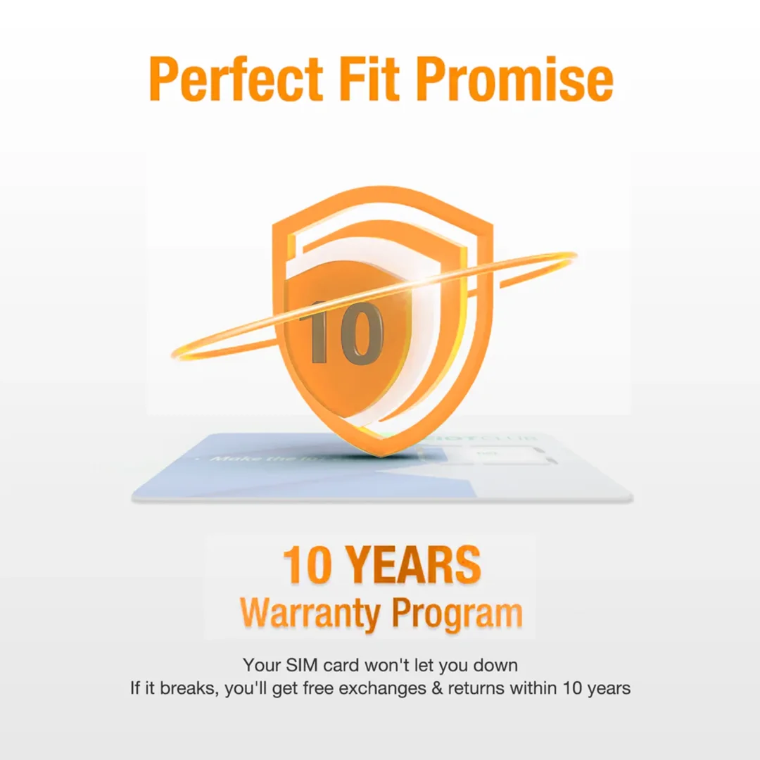 EIOTCLUB USA Prepaid SIM Card - 300MB 30DAY, Supports AT&T and T-Mobile Networks, High Speed 5G/4G LTE Coverage, Data-Only SIM