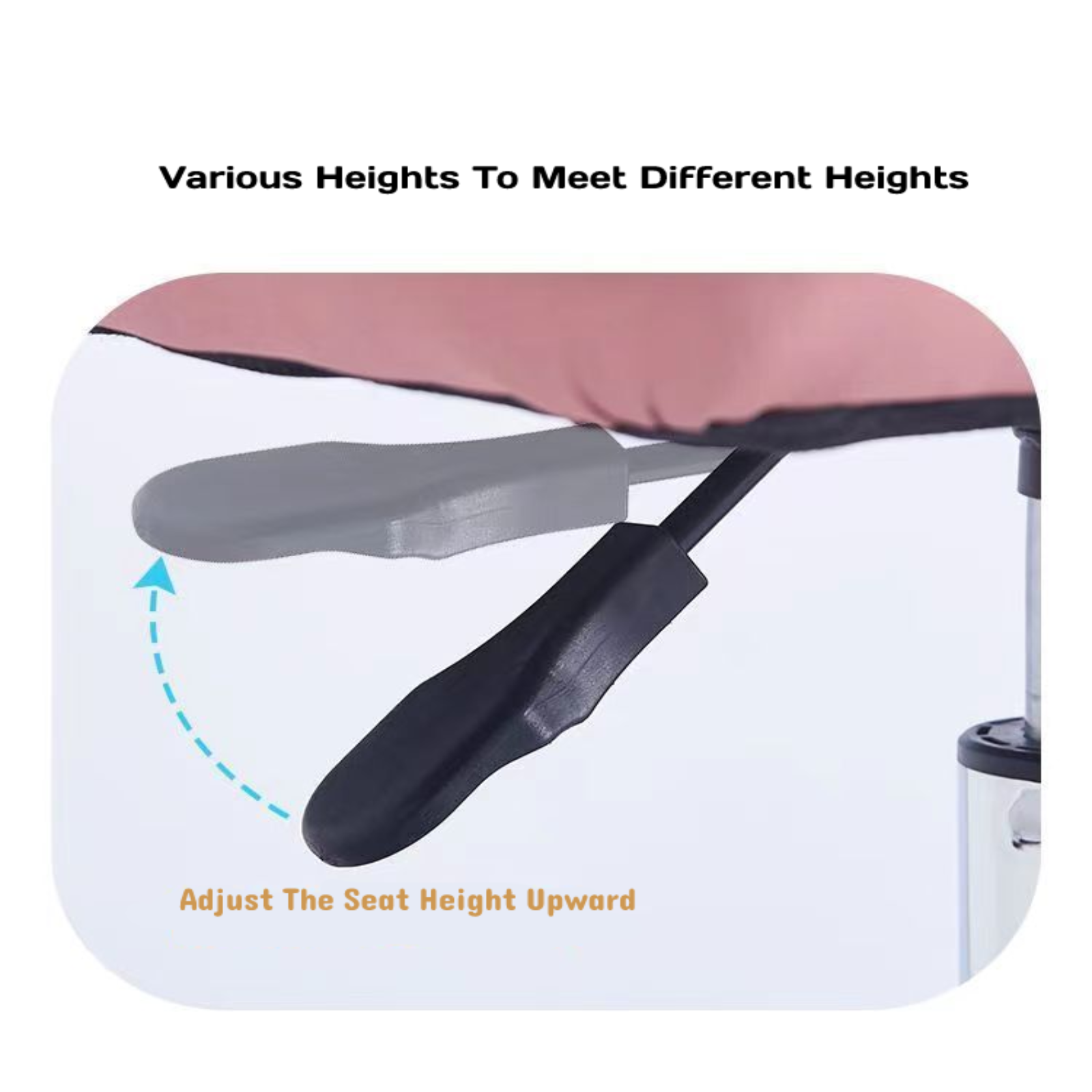 Bar Chairs Customer Chairs Lifting Pulley Swivel Chairs Manicurist Chair Stool Eyelash Makeup Chair Stool Adjustable Height Coun