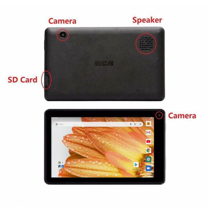 Tablet PC RCT6973 con Android 6,0, 7 pulgadas, 1GB de RAM, 16GB de ROM, pantalla HD, cuatro núcleos, WIFI, cámara Dual para niños