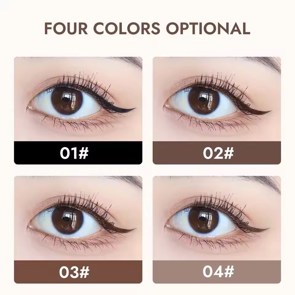 Slim Gel Eyeliner Pen – Smooth & Waterproof, Smudge-Proof, High-Pigment, Easy Glide, Multi-Color, Long-Lasting Eye Makeup